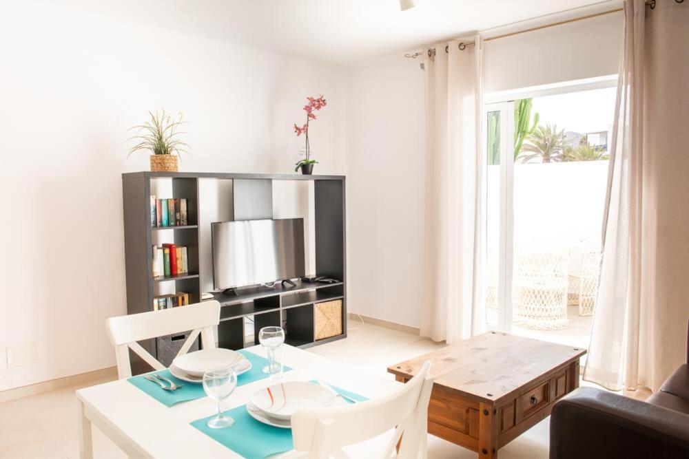 Apartment Luna Nudist Place Charco del Palo Exterior foto