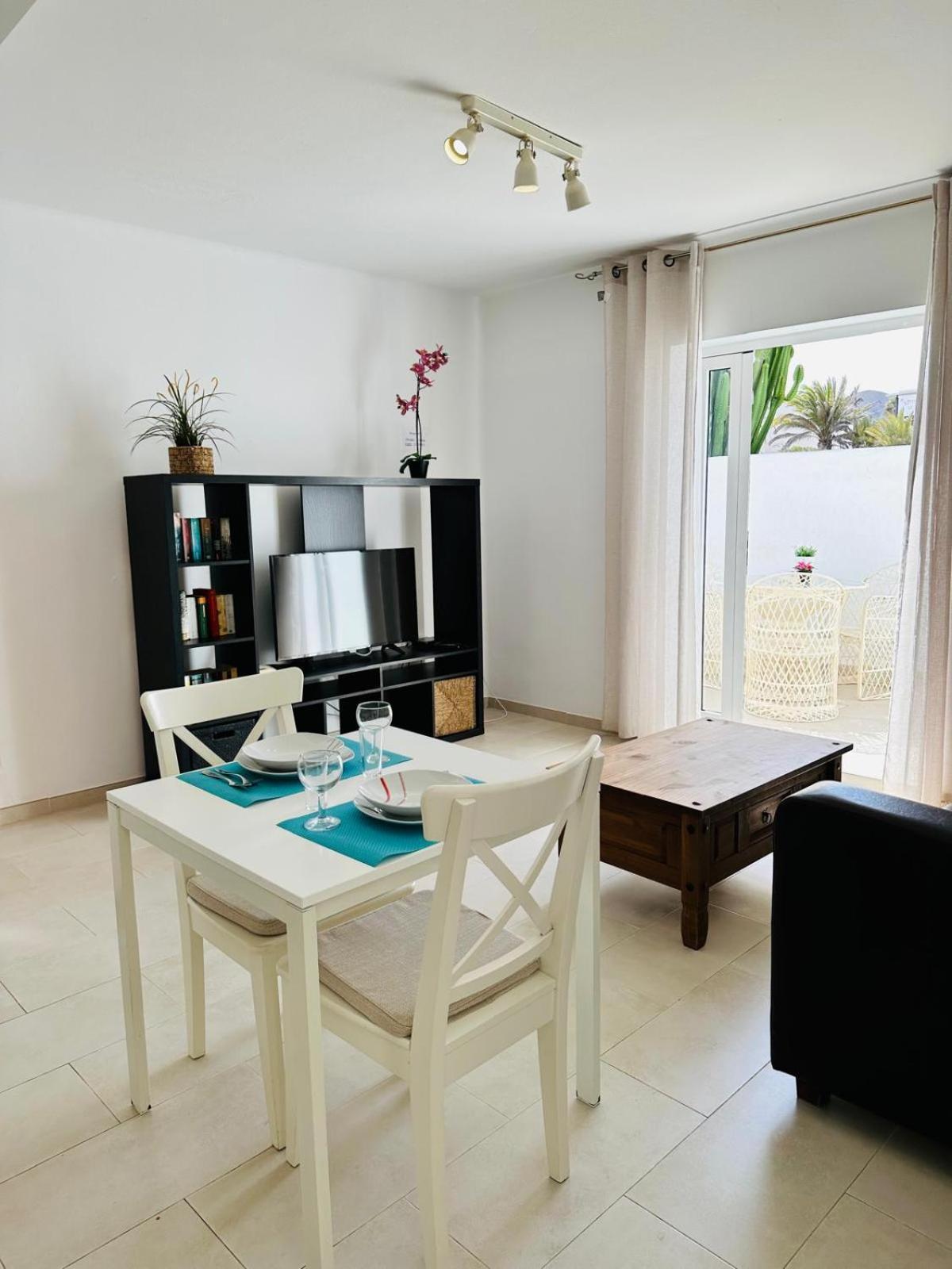 Apartment Luna Nudist Place Charco del Palo Exterior foto